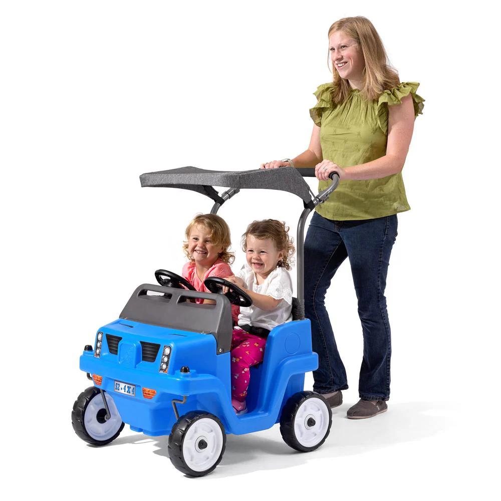 Step2 Side-by-Side Push Around SUV Two-Seater Push Car - CostcoStore