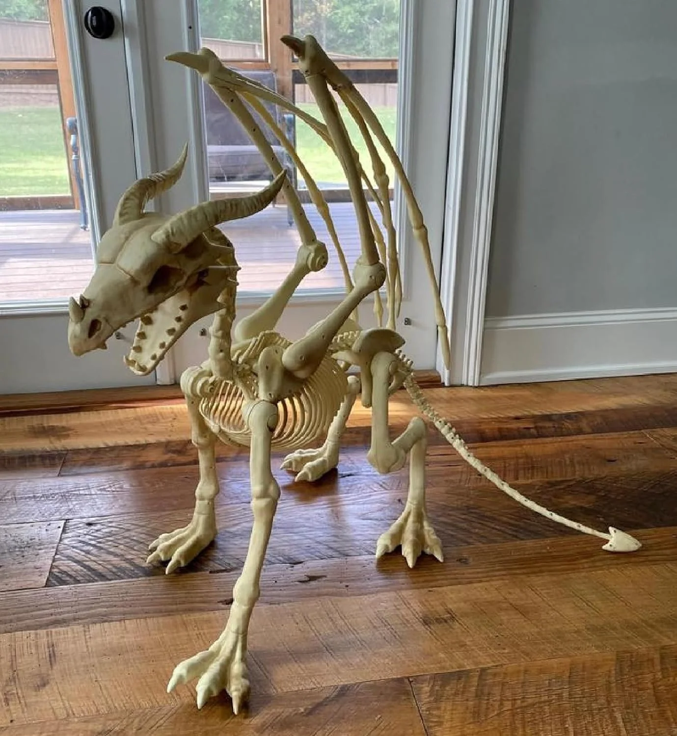 Large 4ft pterosaur skeleton, halloween decoration - CostcoStore