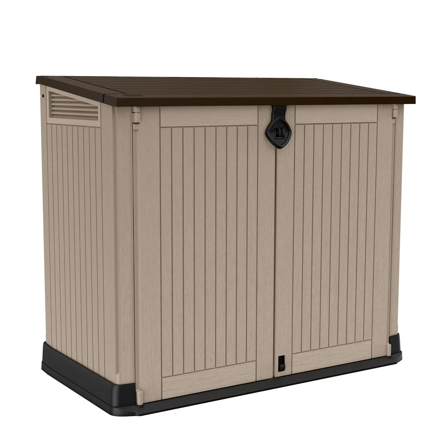 Keter Store-It-Out Midi 30-Cu Ft All-Weather Resin Storage Shed, Beige - CostcoStore