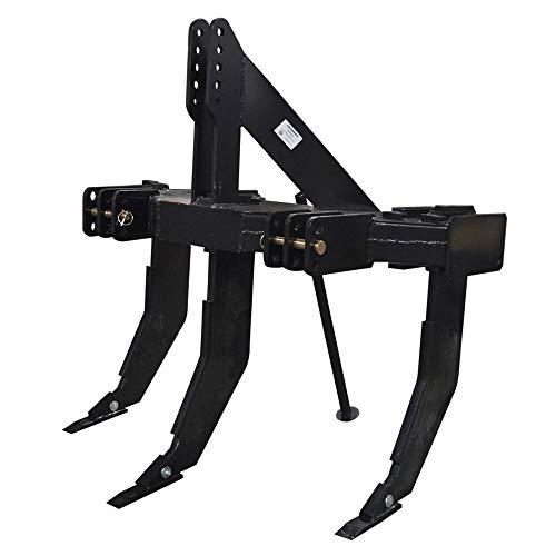 3 Shank Subsoiler Ground Ripper Fits 3 Point Tractor Cat 1 & 2 Quick Hitch Compatible - CostcoStore