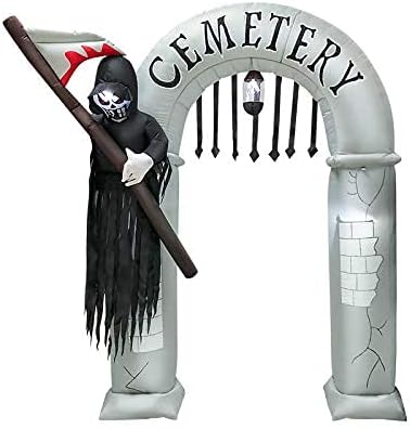 Halloween Inflatable Grim Reaper's Arch, 7.8 ft. - CostcoStore