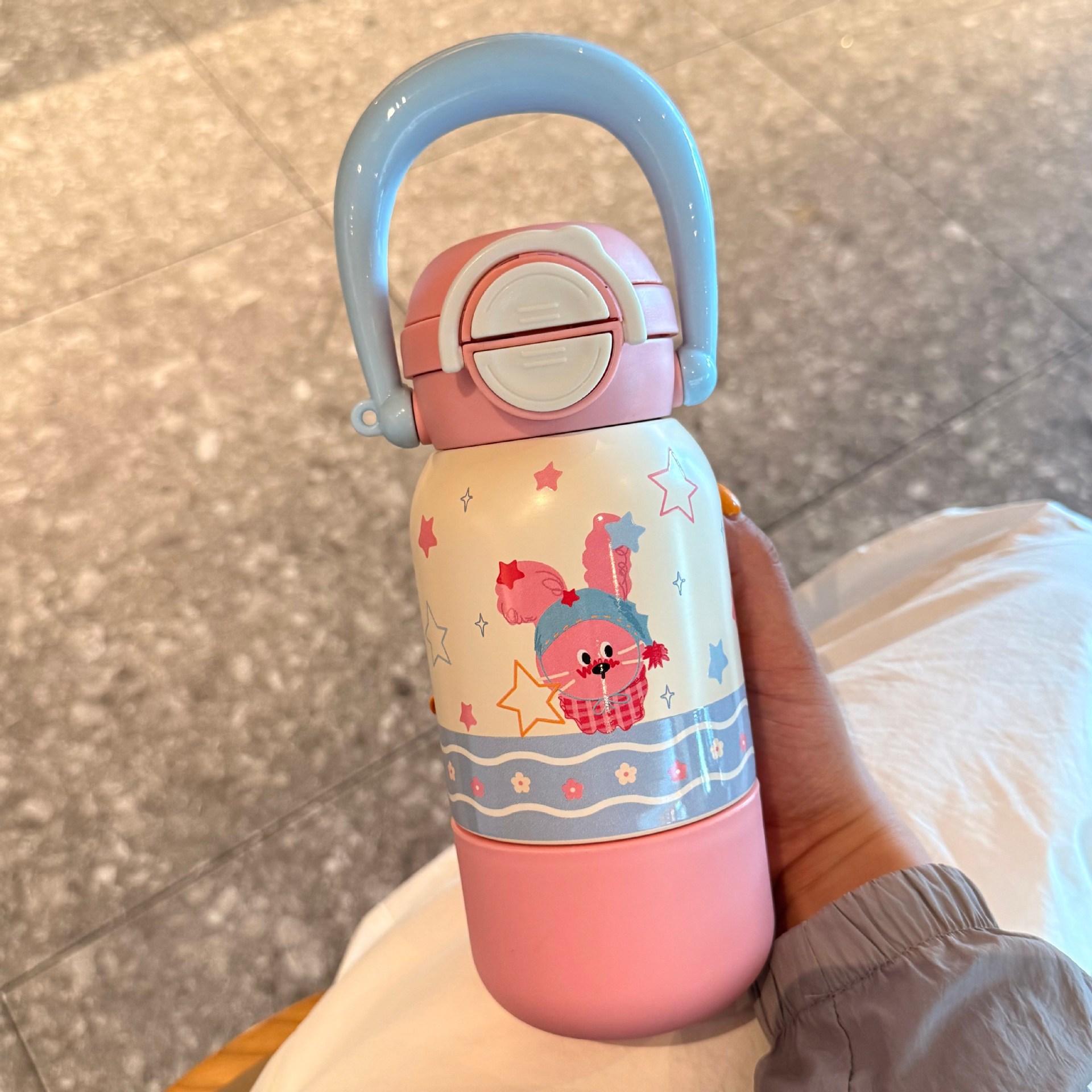 Happy Dog Thermos Bottle