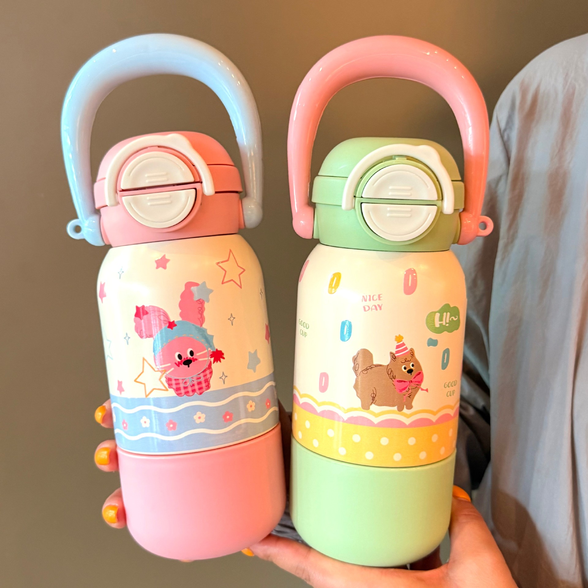 Happy Dog Thermos Bottle