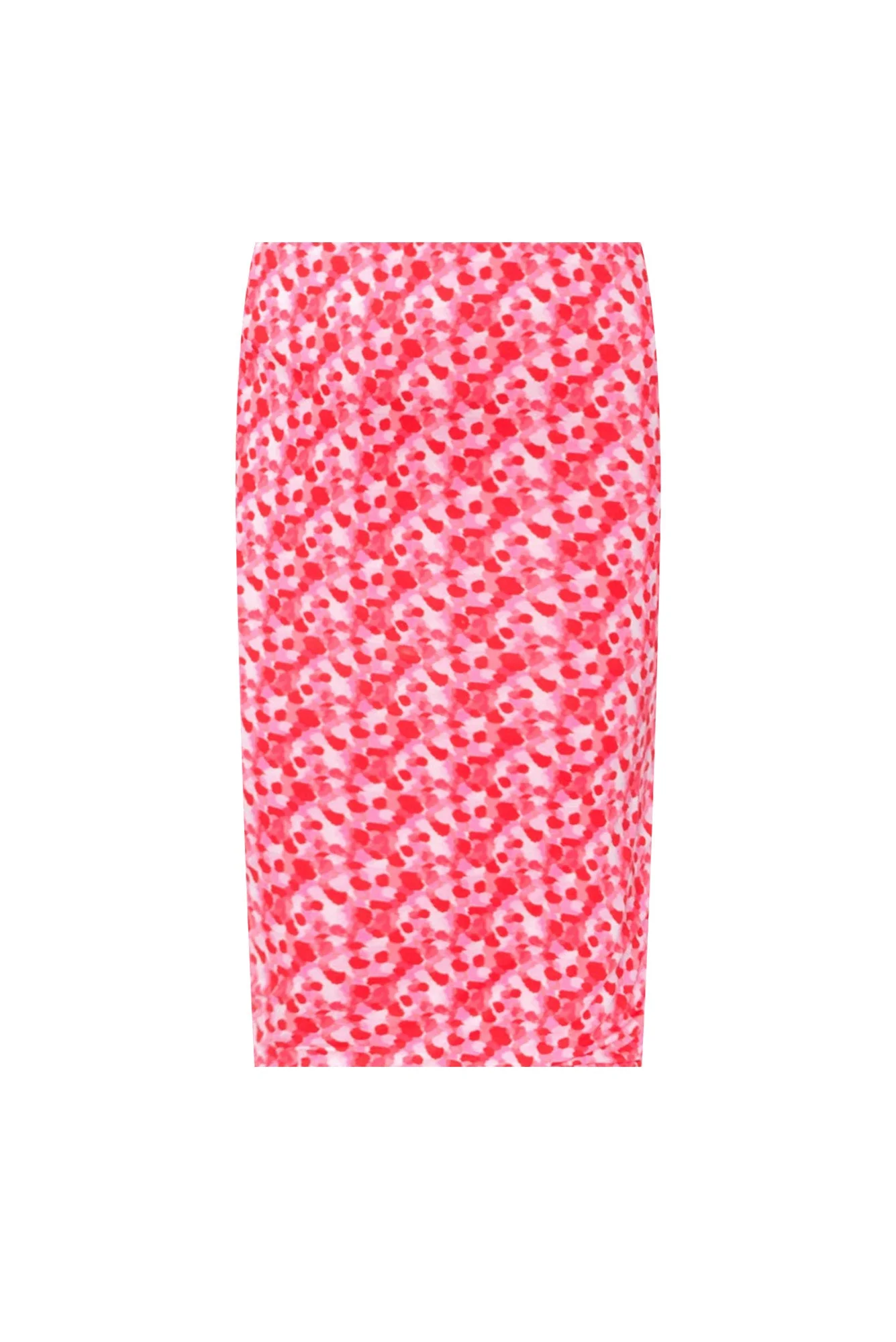 Cara Pink Spot Bamboo Blend Tube Skirt