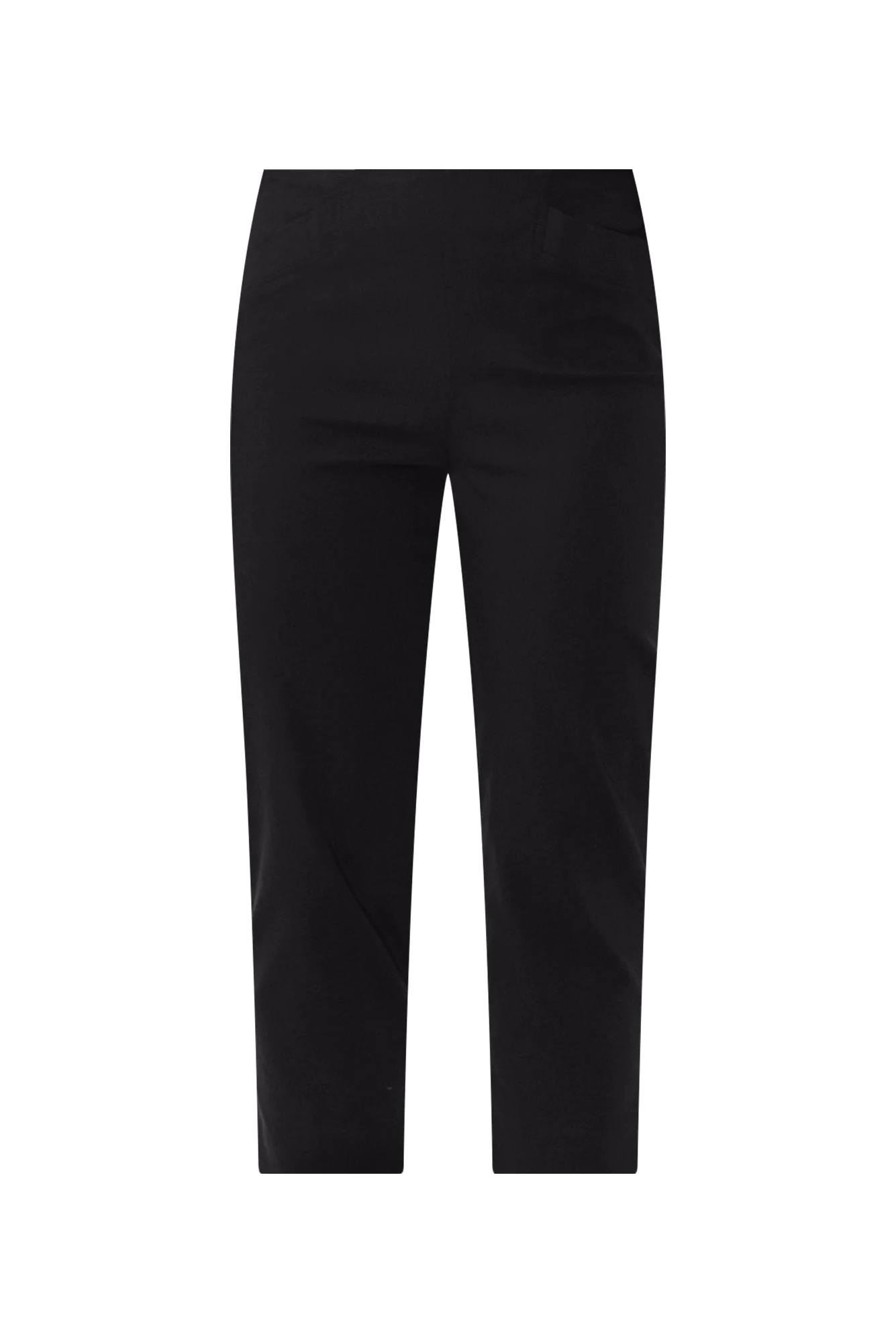 Cody Black Stretch Capri Pants