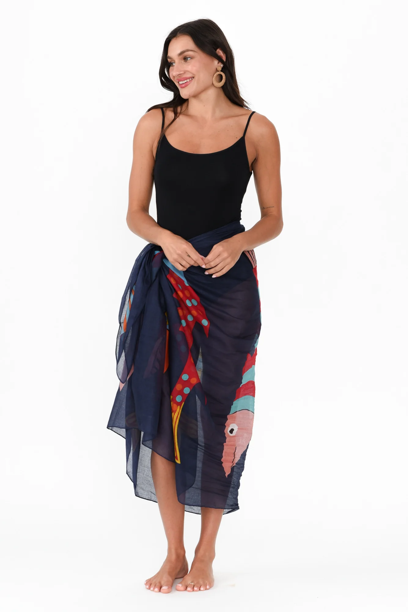 Keyla Navy Sea Sarong