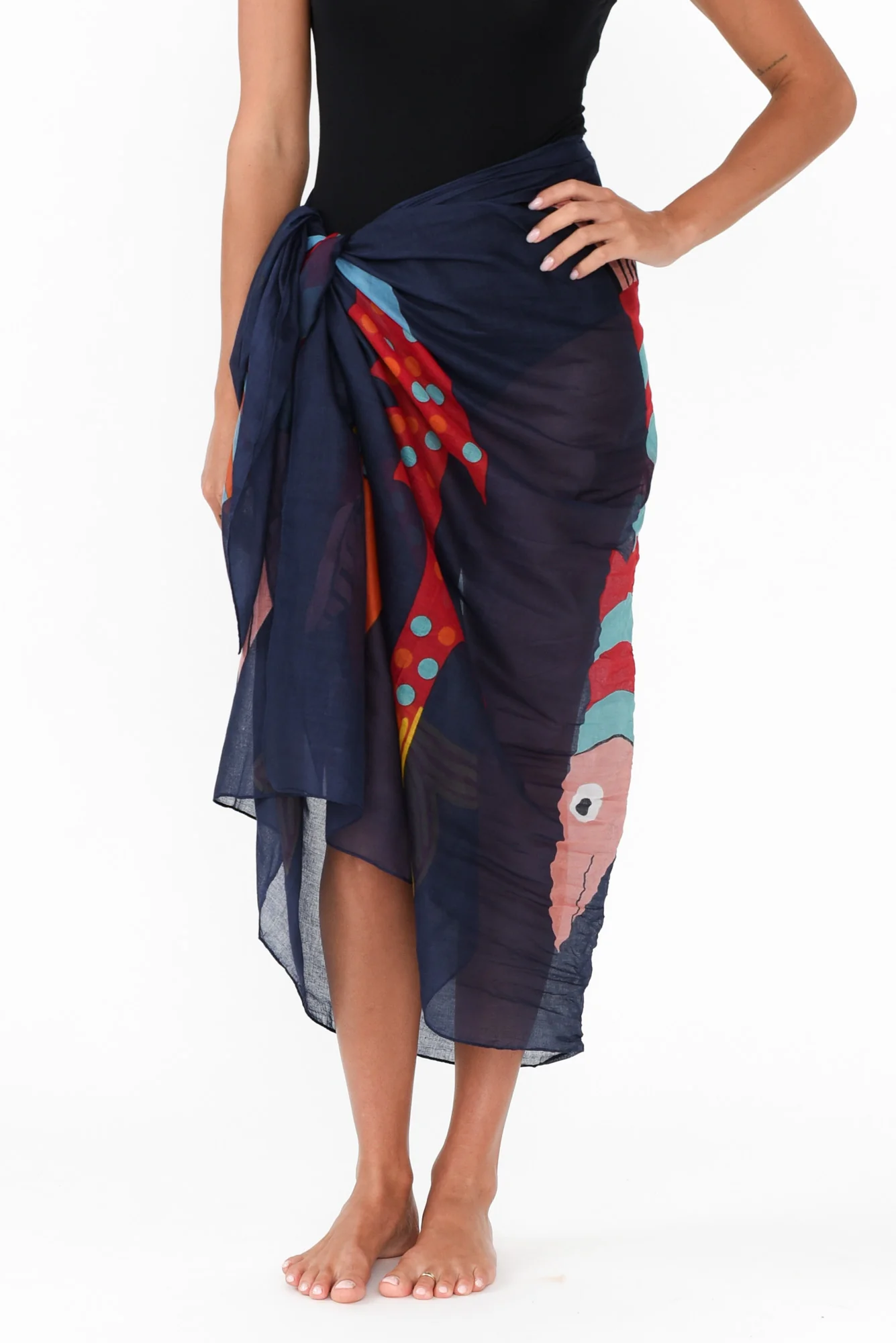 Keyla Navy Sea Sarong