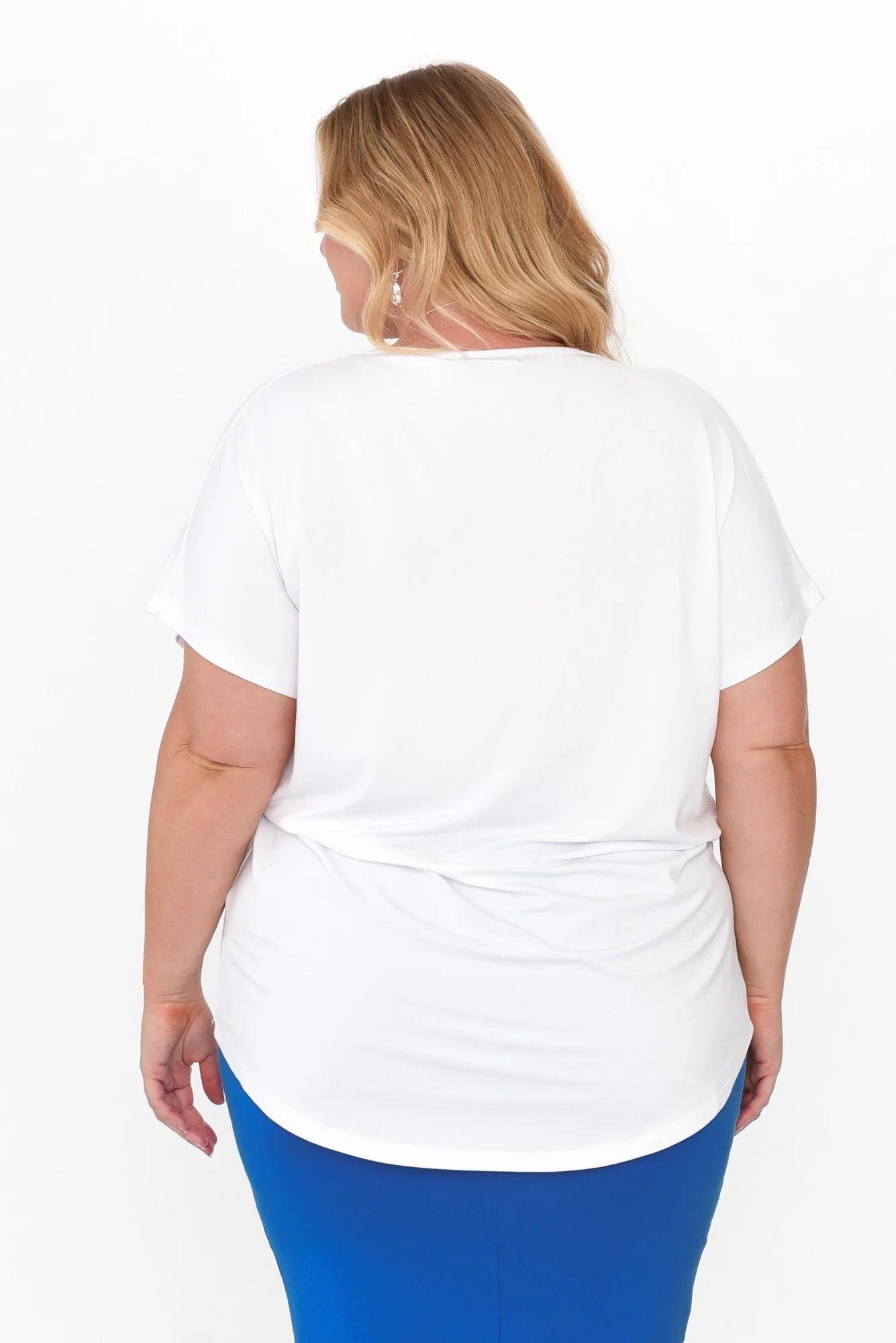 Danya White Bamboo Top