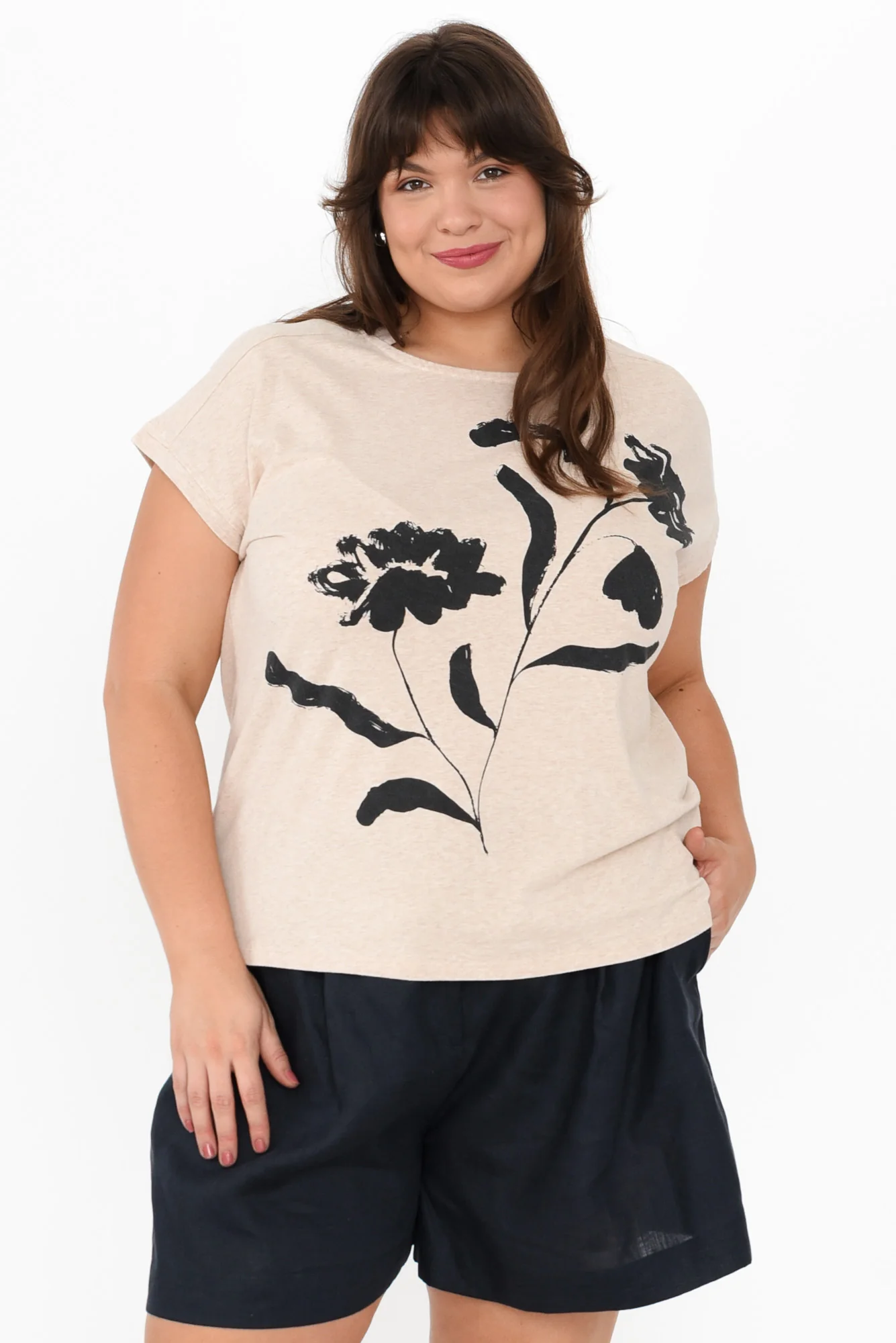 Freydis Oat Flower Shell Tee
