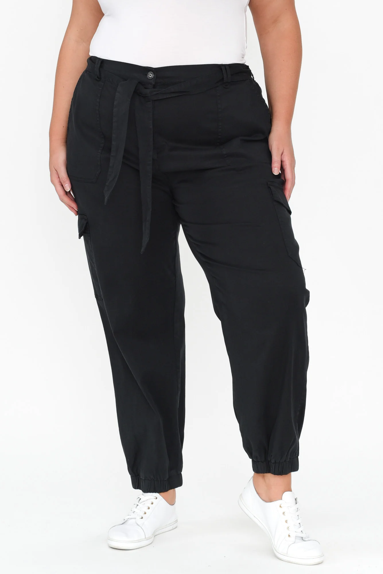 Canterbury Charcoal Lyocell Cargo Pants