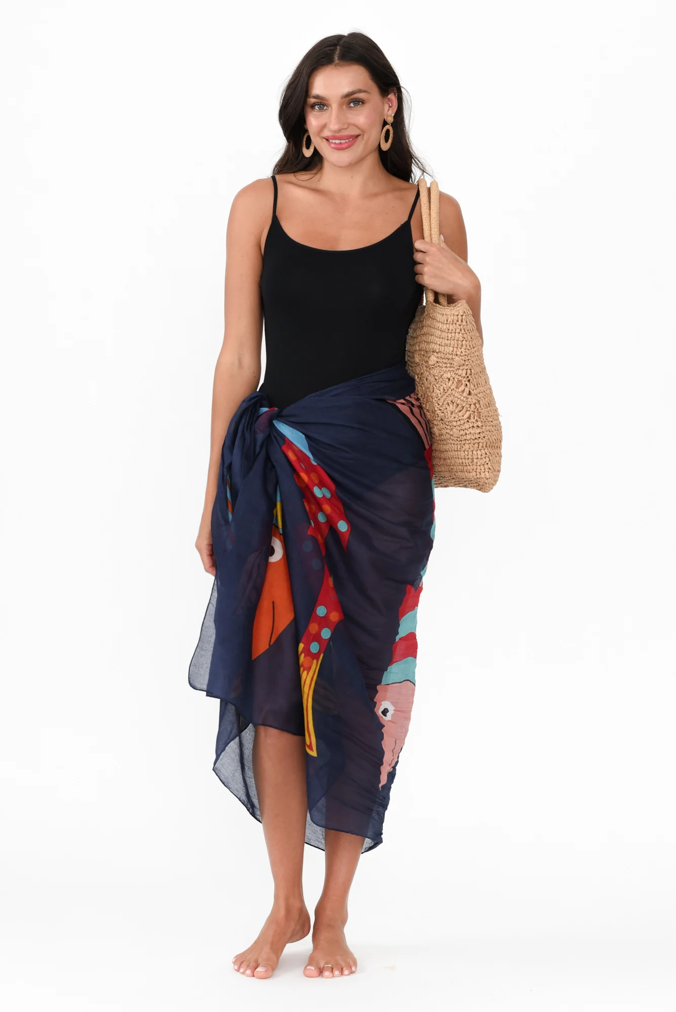 Keyla Navy Sea Sarong