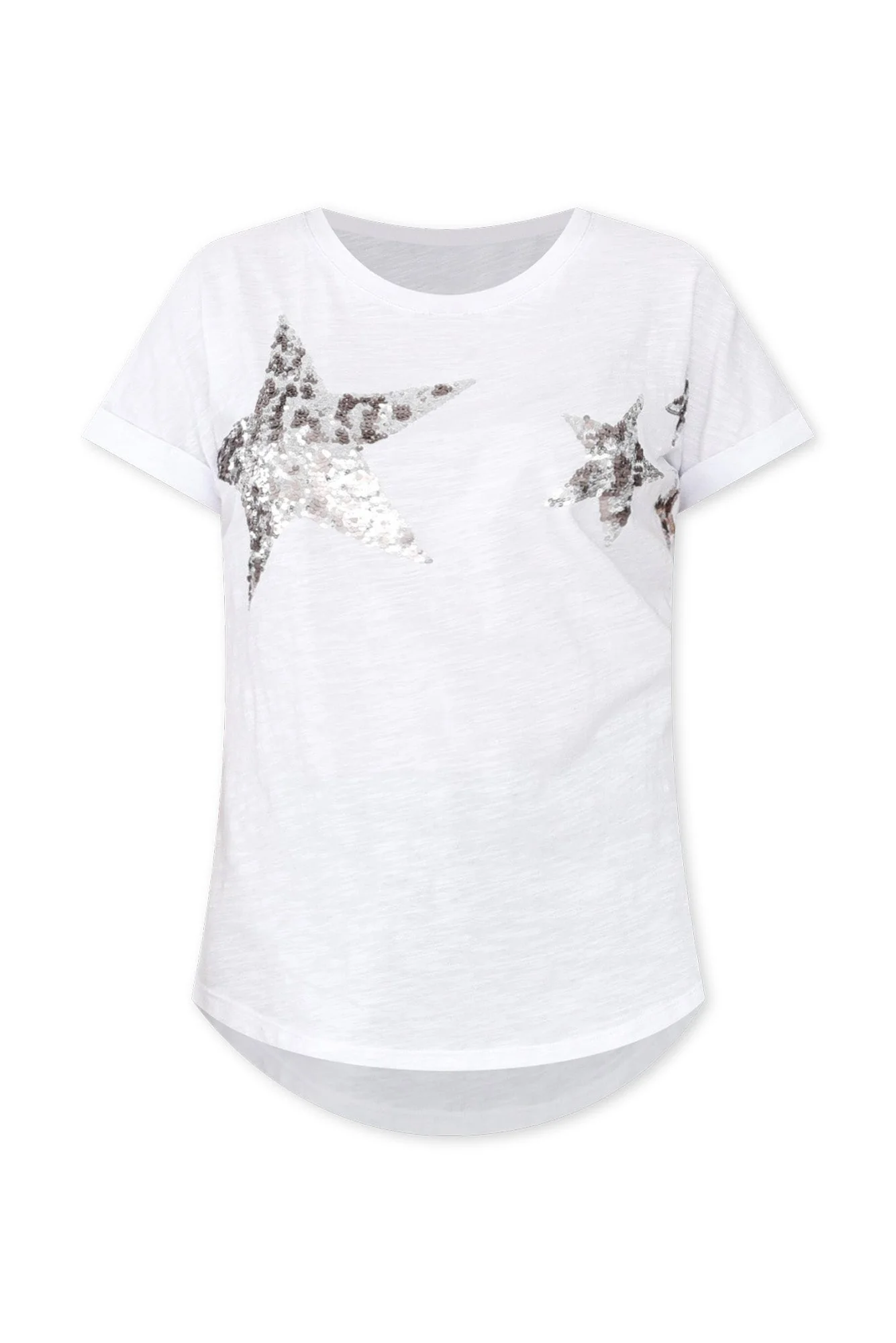 Hailey Silver Star Cotton Tee