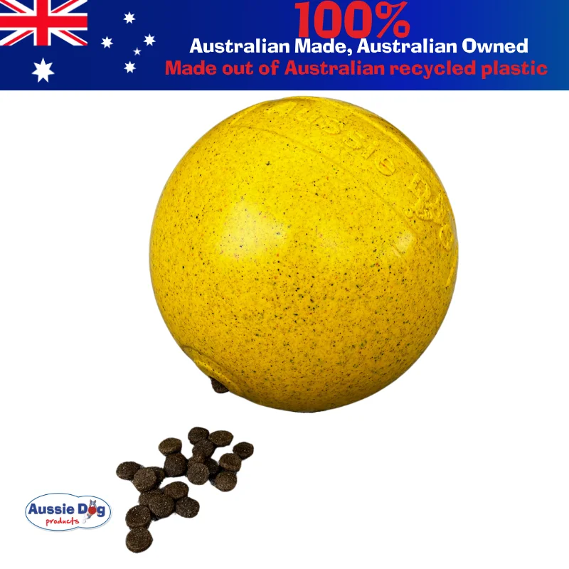 Aussie Dog Tucker Ball Large – Durable Treat Dispensing Toy