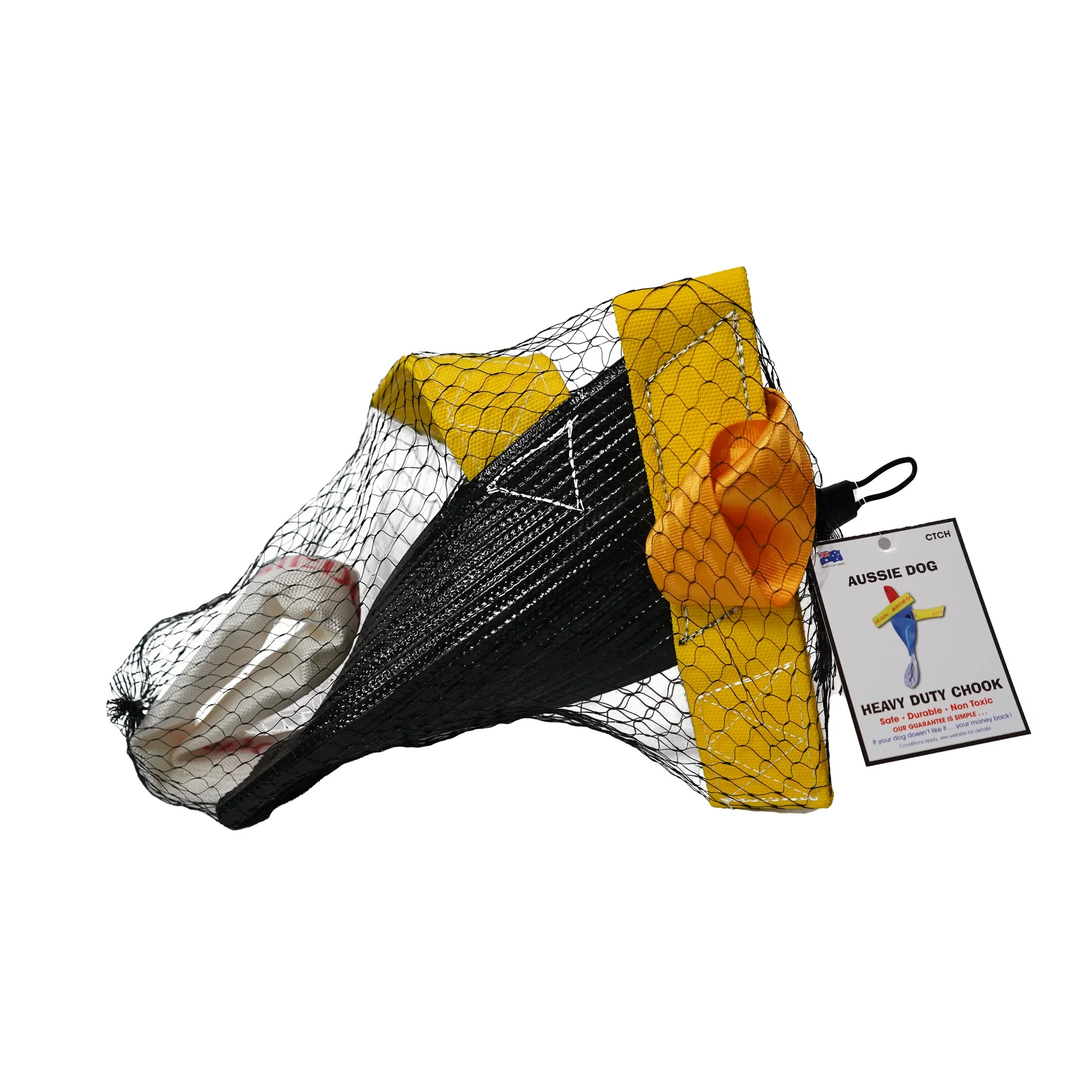 Aussie Dog Chook – Heavy Duty Chew & Tug Toy