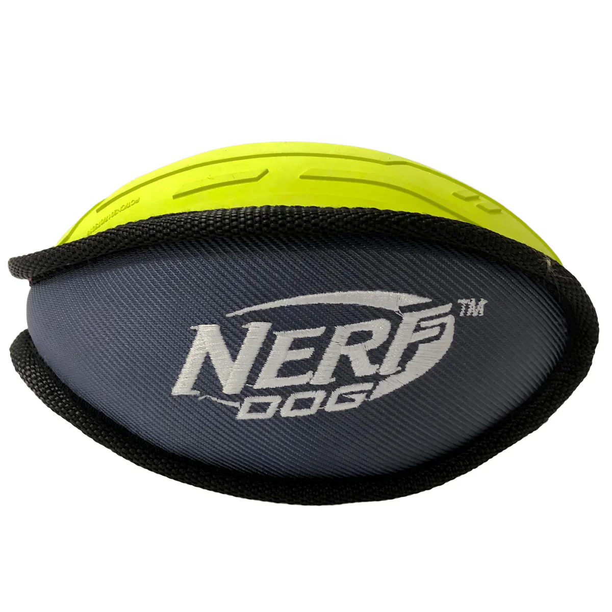Nerf Dog - Rubber/Nylon Plush Football