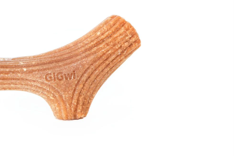 Wooden Antler Chew Toy – Eco Pine & Food‑Grade PP