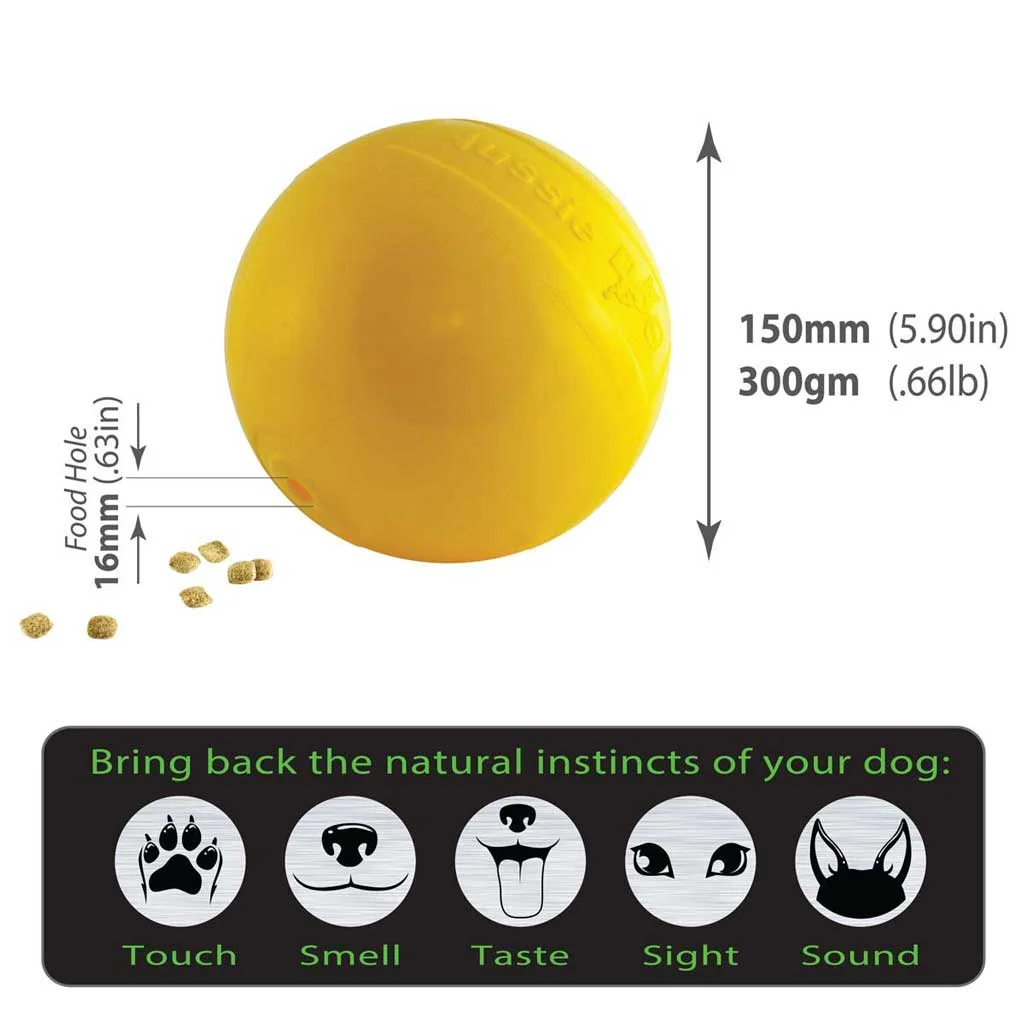 Aussie Dog Tucker Ball Medium – Durable Treat Dispensing Toy