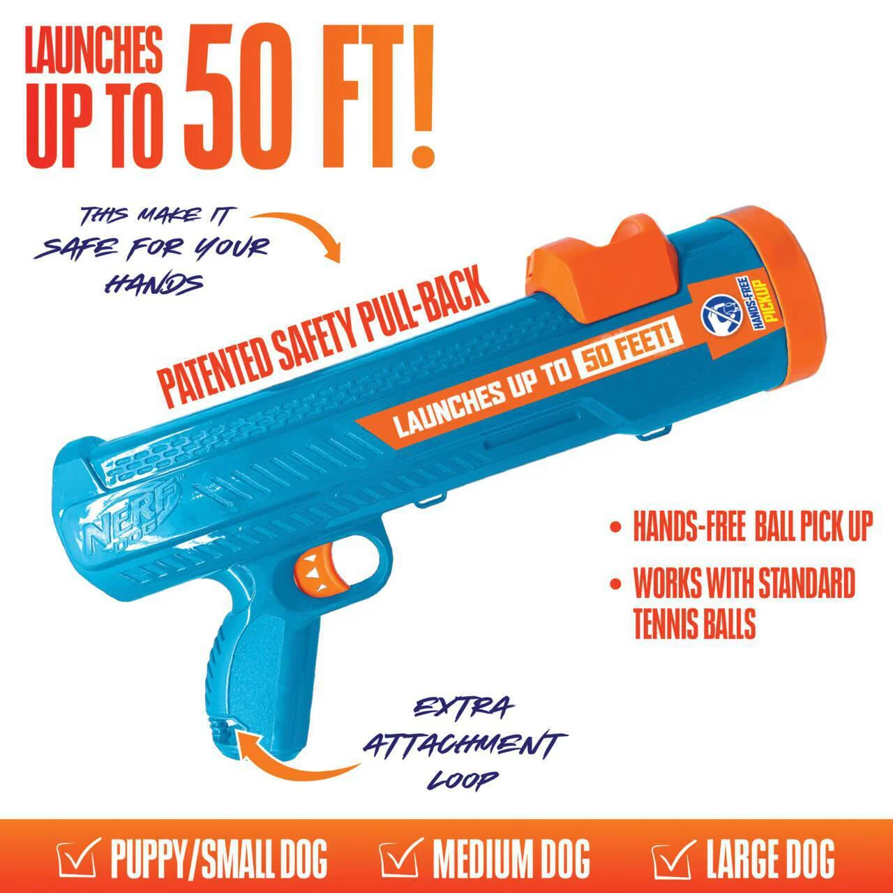 Ball Blaster Launcher – NERF DOG