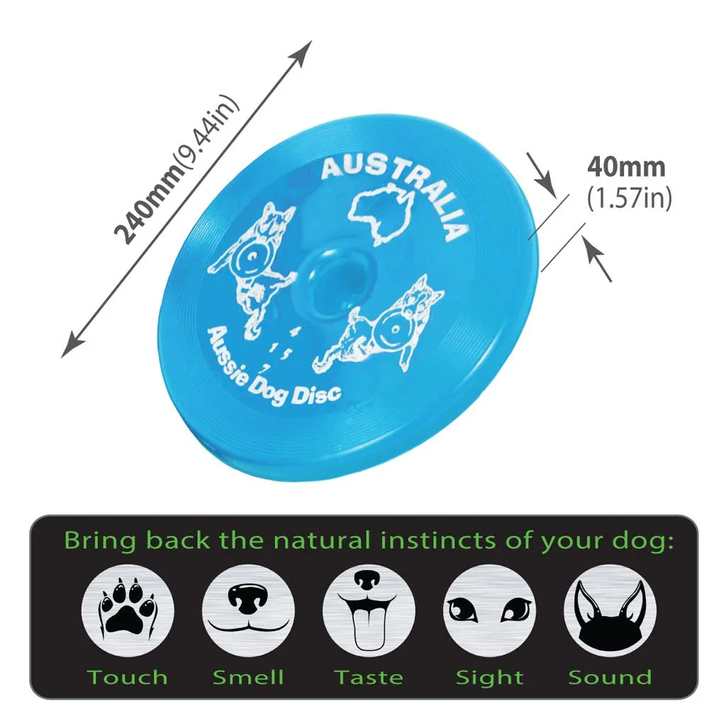 Aussie Dog Fly‑It – Durable Dog Frisbee Toy