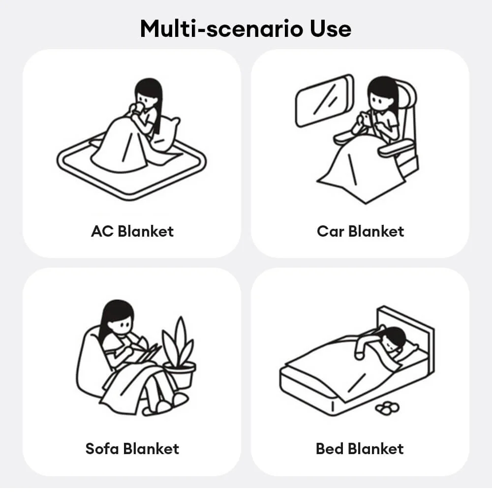 Breathable Woven Linen-Look Scratch-Resistant Throw Couch Cover