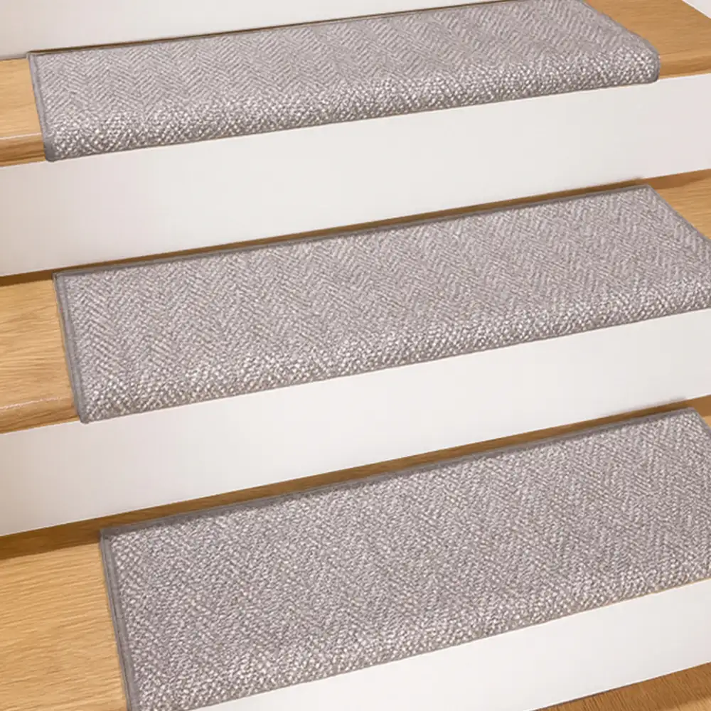 Herringbone Wear-Resistant Stair Protection Tape Free Carpet Stair Treads